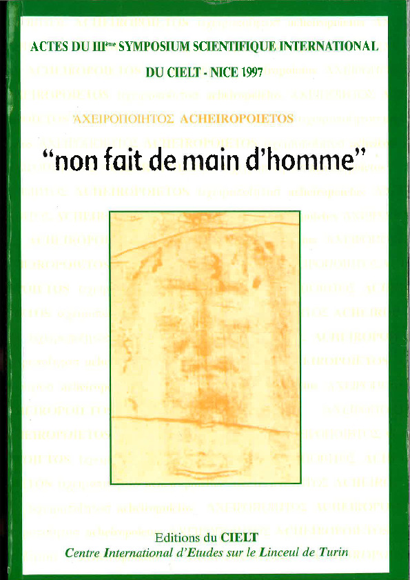  Actes du IIIème Symposium Scientifique International du CIELT - Nice 1997